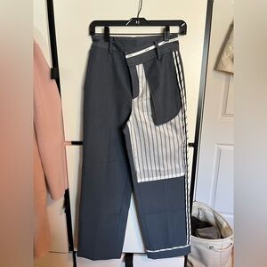Monse patchwork deconstructed trouser